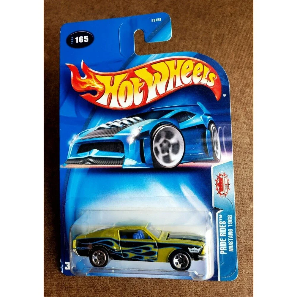 2004 Hot Wheels '68 MUSTANG Pale Green #165 PRIDE RIDES SERIES #1/10 1:64 B3758
